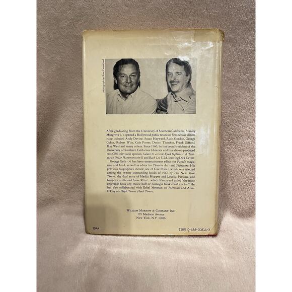 Mae West A Biography By George Eells Hardcover First Edition HCDJ Vintage - Picture 2 of 12